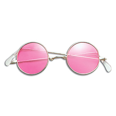 Lennon Glasses Pink Costume Accessories Unisex_1 BA240