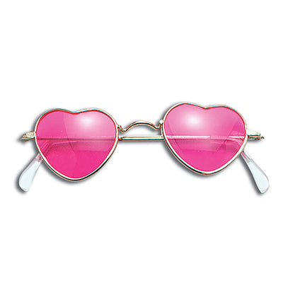 Womens Glasses Heart Shaped Pink Costume Accessories Female Halloween_1 BA275