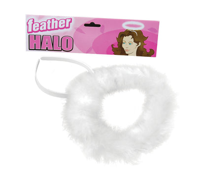 Womens Halo Feather Costume Accessories Female Halloween_1 BA316