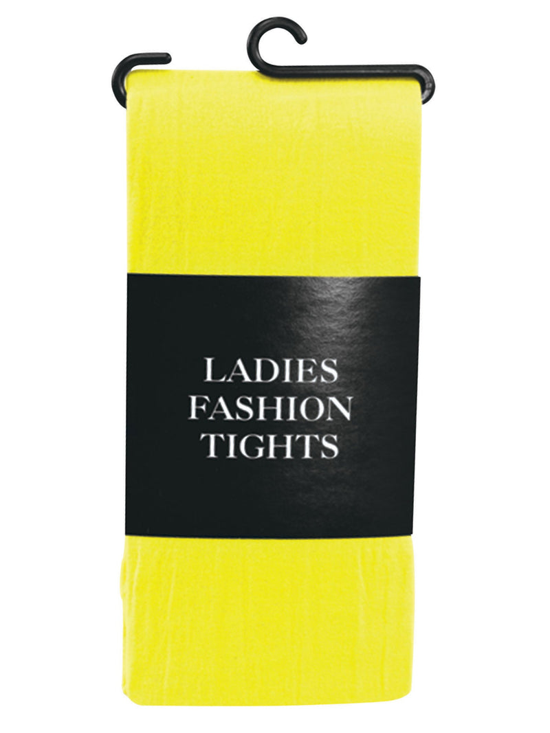 Yellow Tights Ladies Costume Accessory