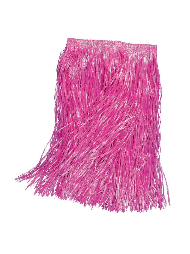 Pink Grass Skirt 55cm Hawaiian Costume Accessory
