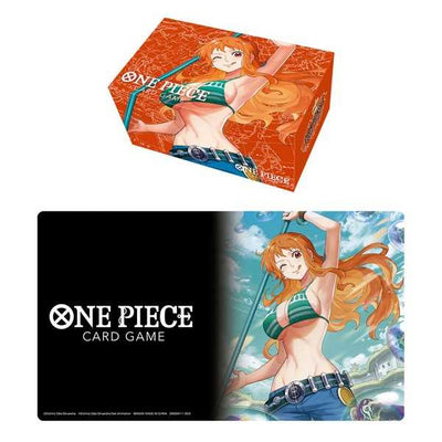 One Piece Card Game: Playmat and Storage Box Set - Nami
