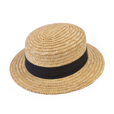 Straw Boaters Budget Hats Unisex_1 BH126