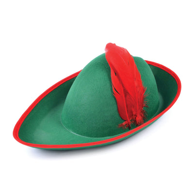 Mens Robin Hood Felt Hat Hats Male Halloween Costume_1 BH175