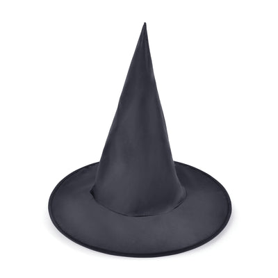 Girls Witch Hat Satin Child Size Hats Female Halloween Costume_1 BH231
