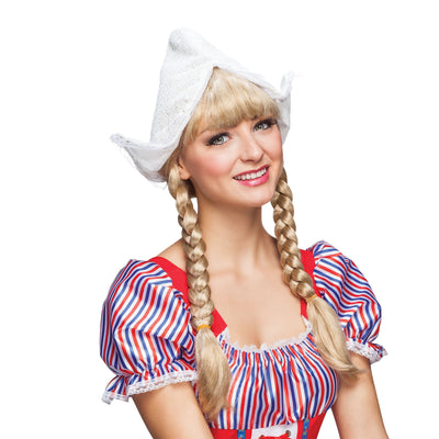 Womens Dutch Girl Hat Hats Female Halloween Costume_1 BH373