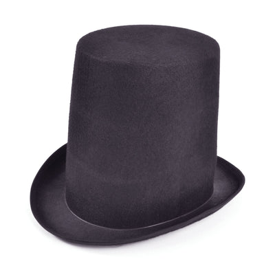 Mens Stovepipe Top Hat Budget Hats Male Halloween Costume_1 BH464
