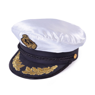 Mens Captains Hat Deluxe Hats Male Halloween Costume_1 BH471
