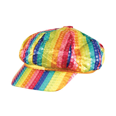 Rainbow Sequin Cap Hats_1 BH680