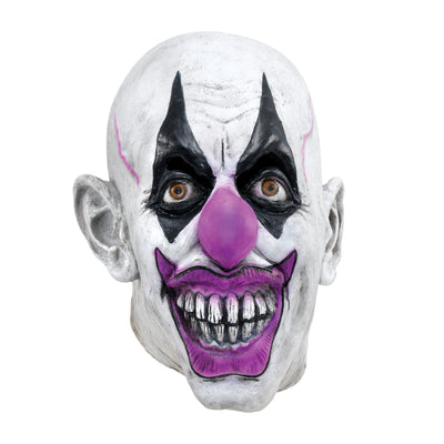 Mens Scary Clown Rubber Masks Male Halloween Costume_1 BM345