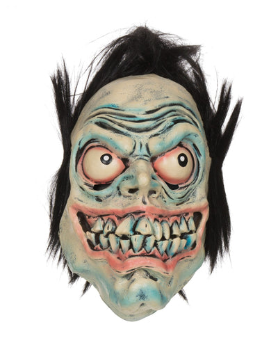 Mens Manic Death Mask Rubber Masks Male Halloween Costume_1 BM481