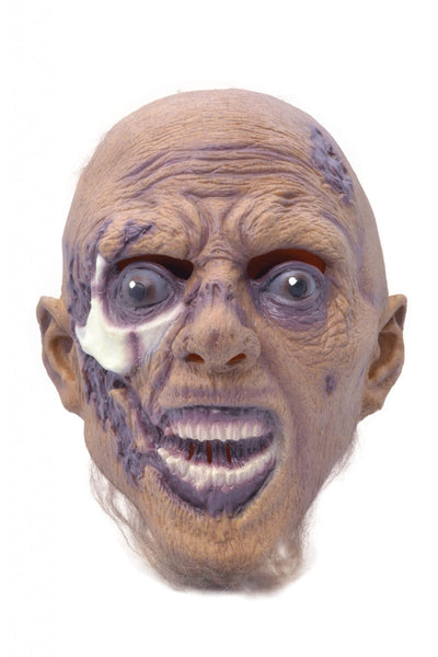 Mens Grave Riser Mask Rubber Masks Male Halloween Costume_1 BM497