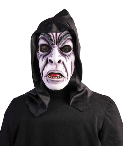 Hooded Zombie Ghoul Mask Rubber Masks Male_1 BM510