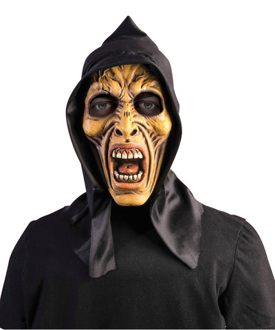 Hooded Zombie Mask Rubber Masks Male_1 BM512
