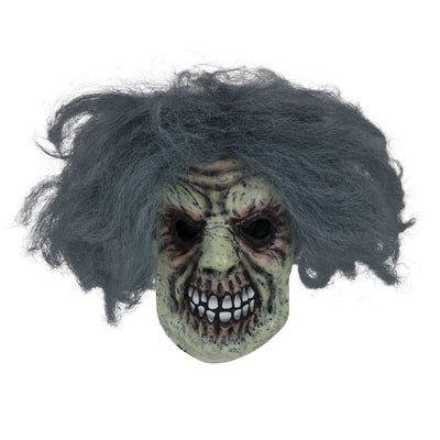 Horror Man Mask With Hair Rubber Masks Unisex_1 BM526