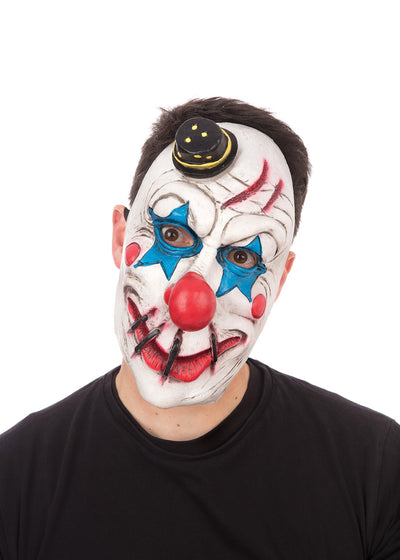 Top Hat Horror Clown Face Mask_1 BM578