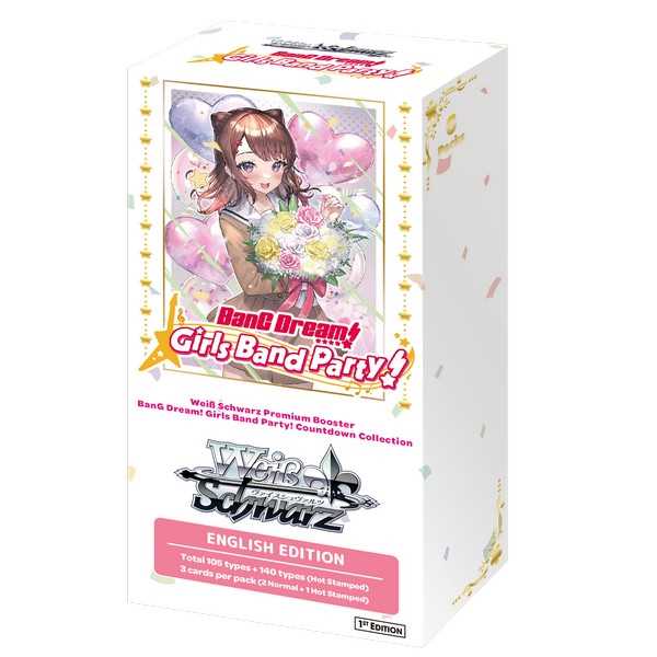 Weiß Schwarz Premium Booster: BanG Dream! Girls Band Party! Countdown Collection