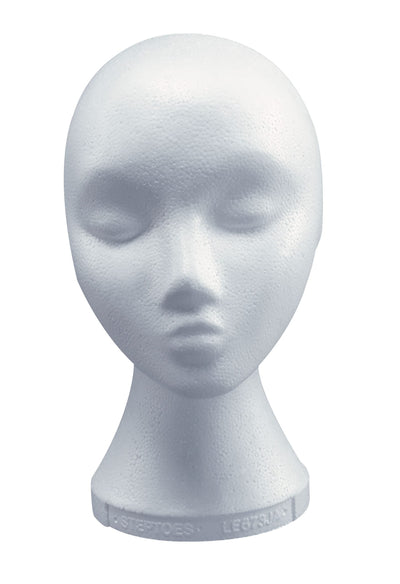 Polystyrene Head Female Wigs Unisex_1 BW239
