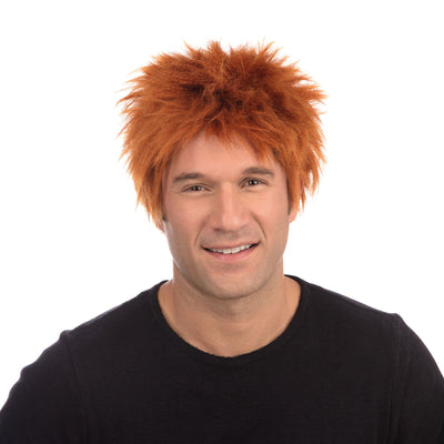Mens Chisel Wig Ginger Wigs Male Halloween Costume_2 