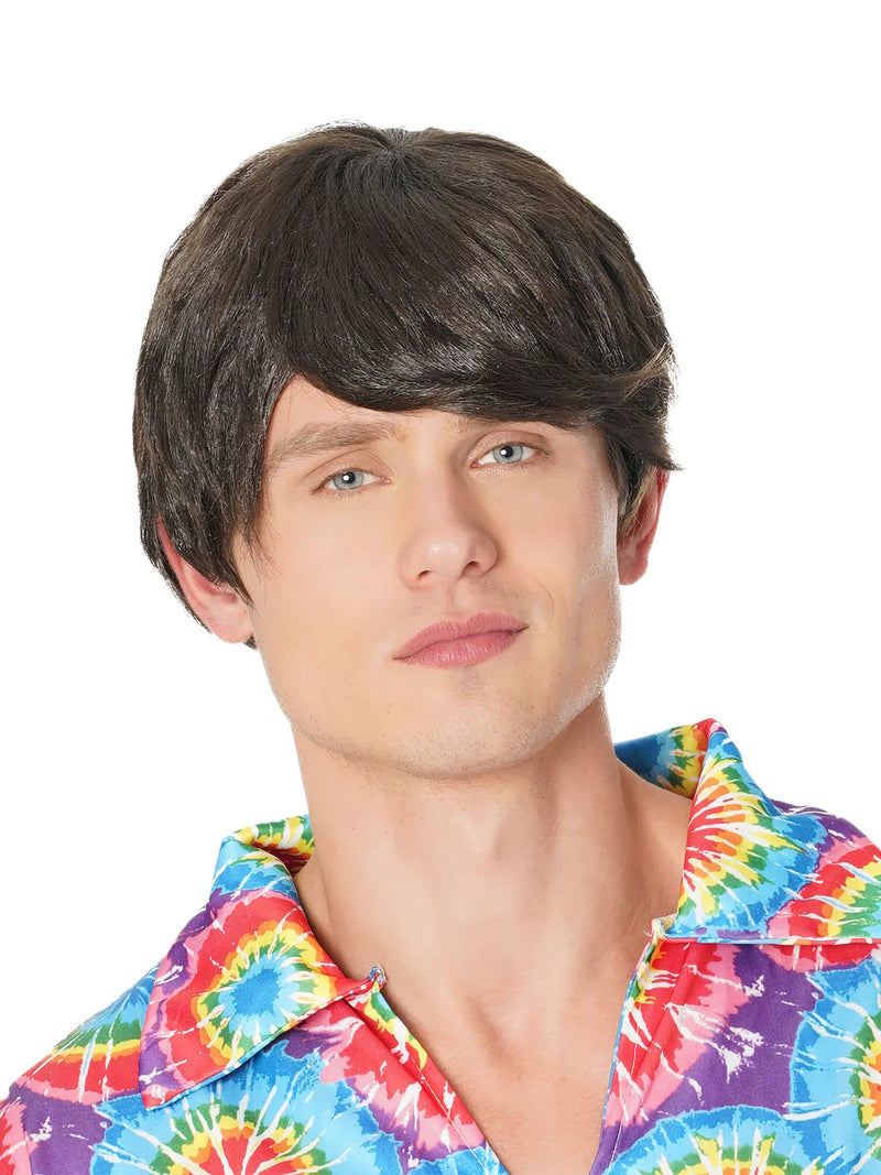 60s Male Wig Brown