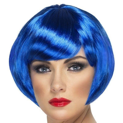 Babe Wig Adult Short Bob Blue_1