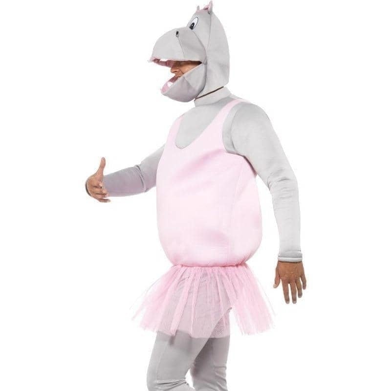 Ballerina Hippo Costume Adult Pink_4