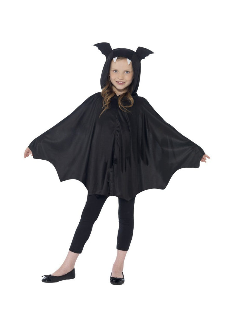 Bat Cape Kids Black_3