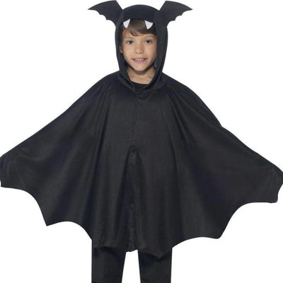 Bat Cape Kids Black_1