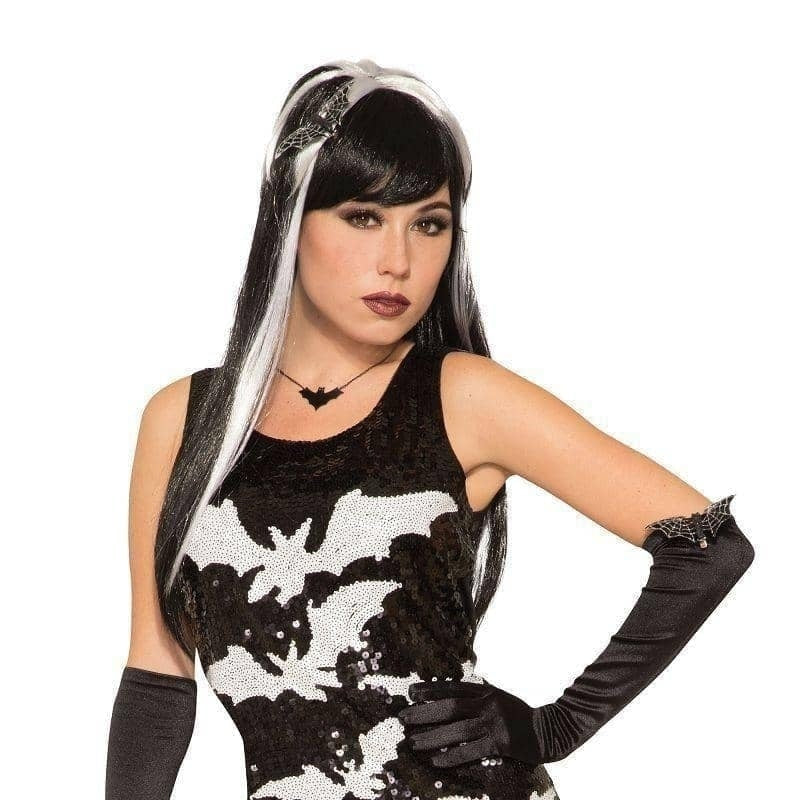 Bat Sequin Dress Ladies Costume_2