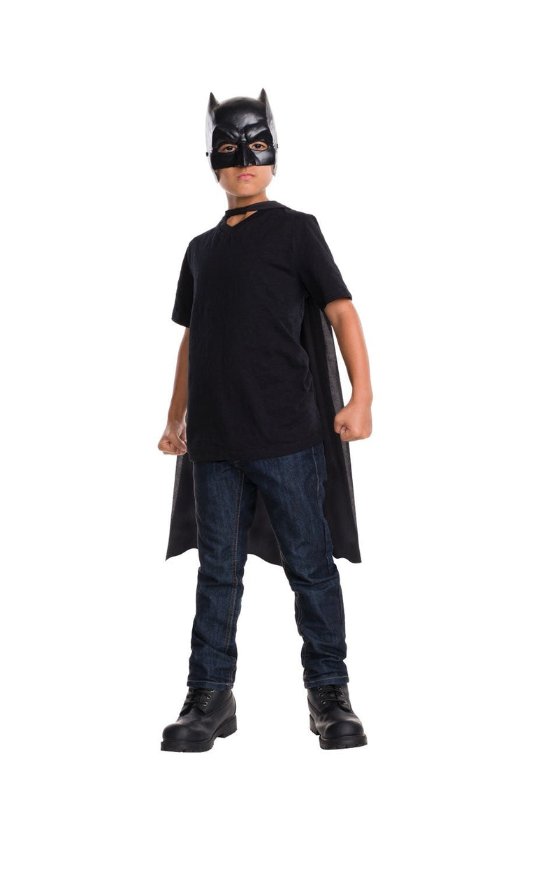 Batman Child Cape With Mask Boys Costume_1