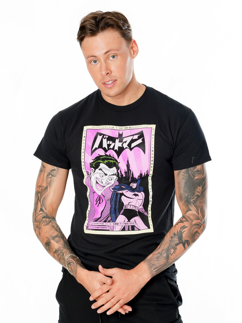 Batman Joker Anime Poster T Shirt_2