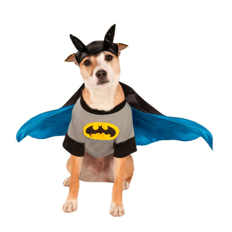 Batman Pet Costume Bold Grey and Blue_2