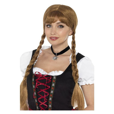 Bavarian Frãµulein Choker Adult Black_1