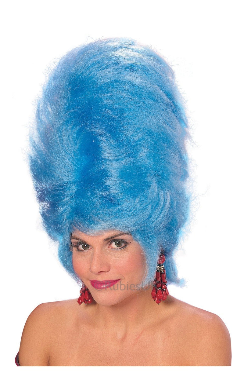 Bee Hive Ladies Wig Blue_1