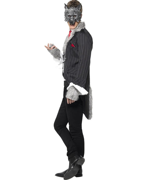 Big Bad Wolf Deluxe Costume Adult Grey_4