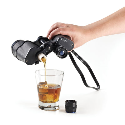 Binocular Flask Festival Drink Holder Joke_1