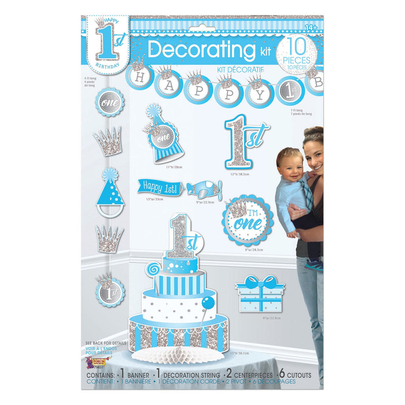 Birthday 1st Boy Decorating Kit_1