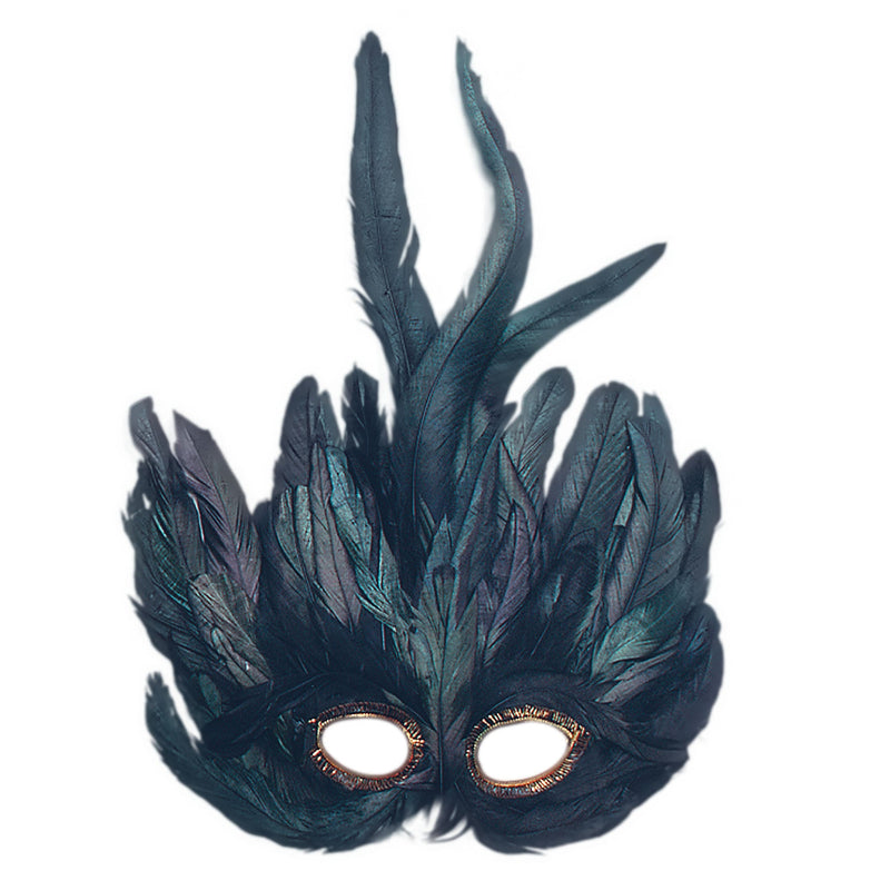 Black Feather Eye Mask_1