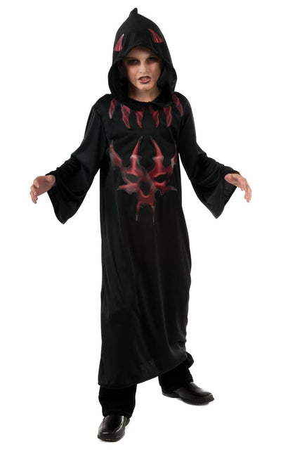 Black Red Devil Robe Costume_1