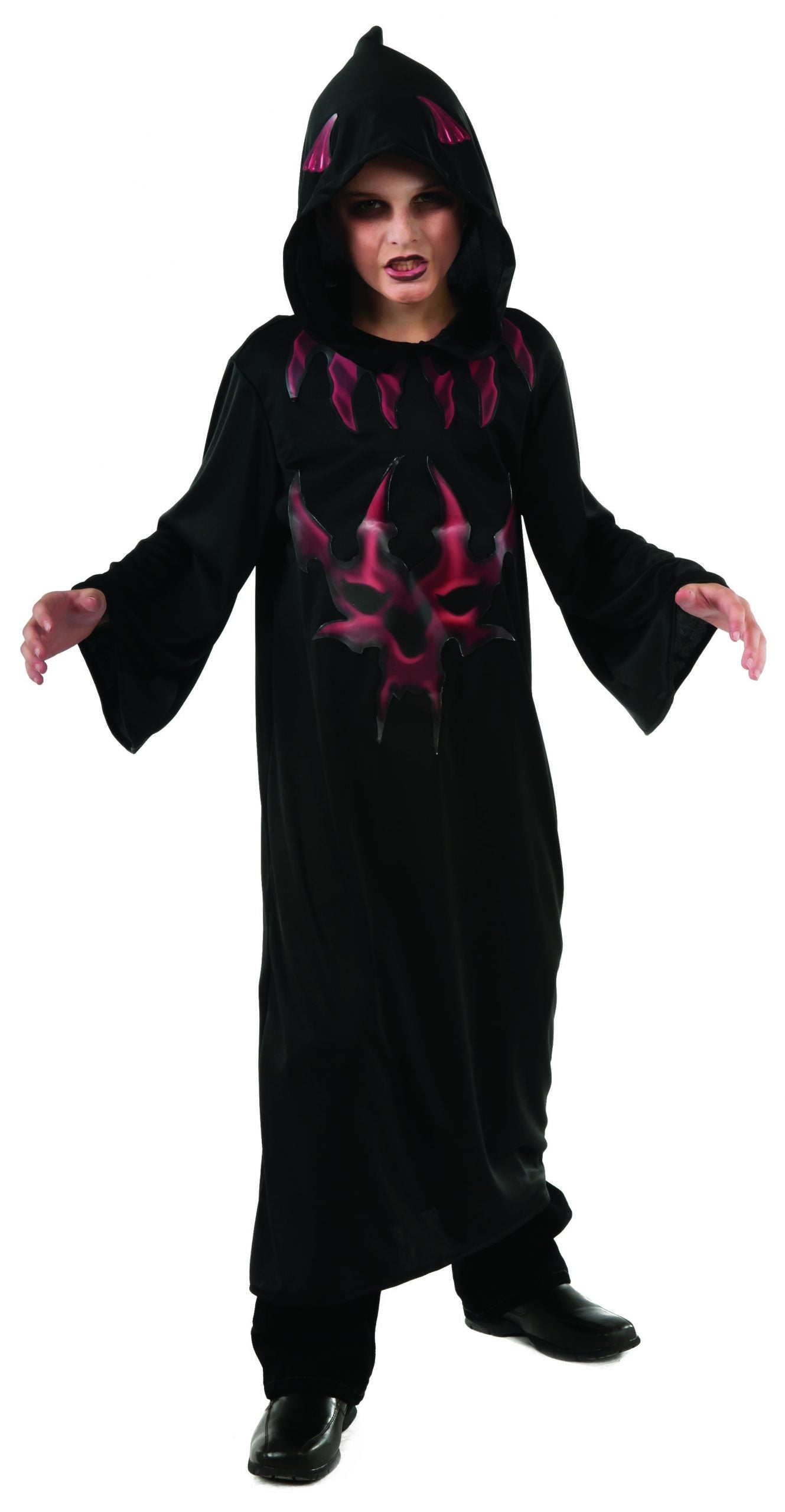 Black Red Devil Robe – Mad Distribution Costumes Australia
