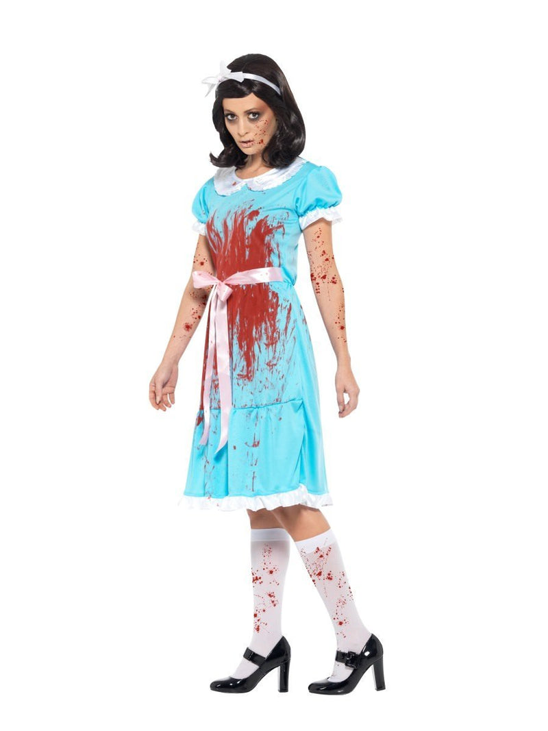 Bloody Murderous Twin Shining Costume Adult Blue_2