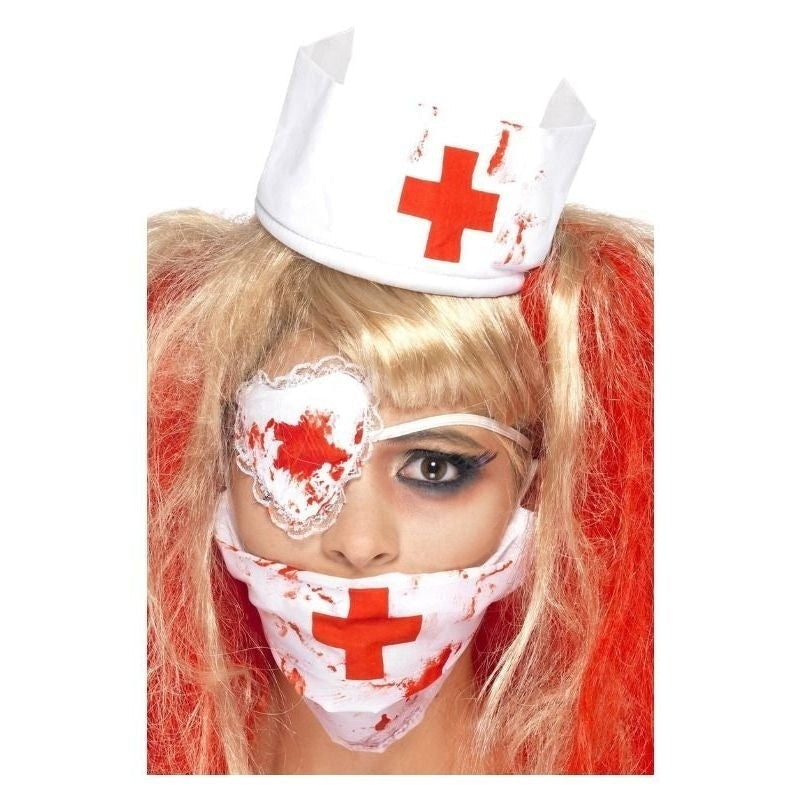 Size Chart Bloody Nurse Kit Adult White