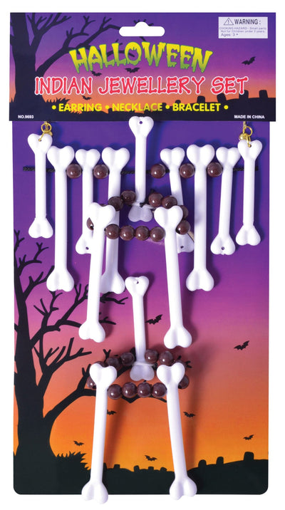 Bone Necklace Jewellery Set Costume Accessories Unisex_1