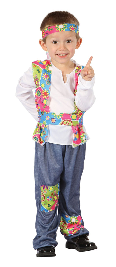 Boys Hippy Boy Toddler Childrens Costume Male Halloween_1