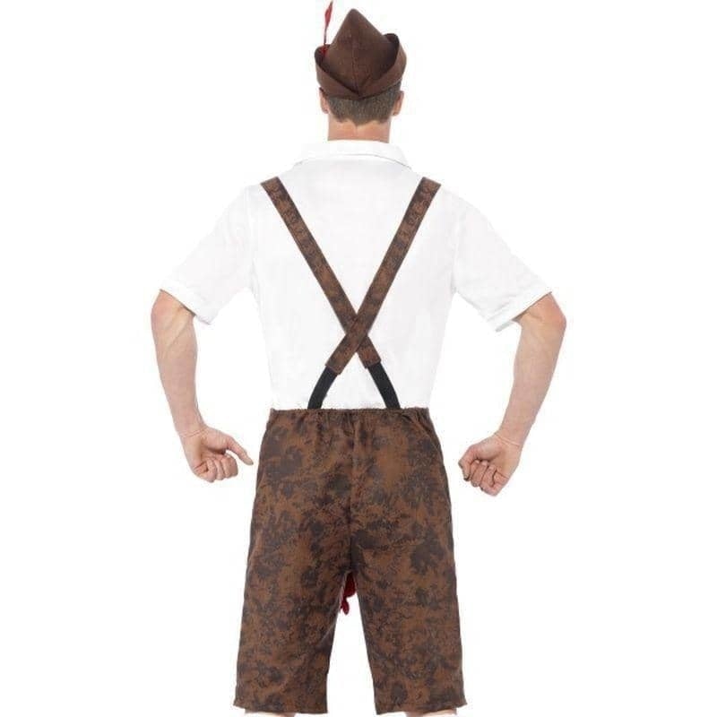 Brad Wurst Costume Adult Brown White_2