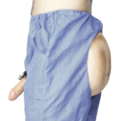 Bum and Willy Shorts Adult Blue_1