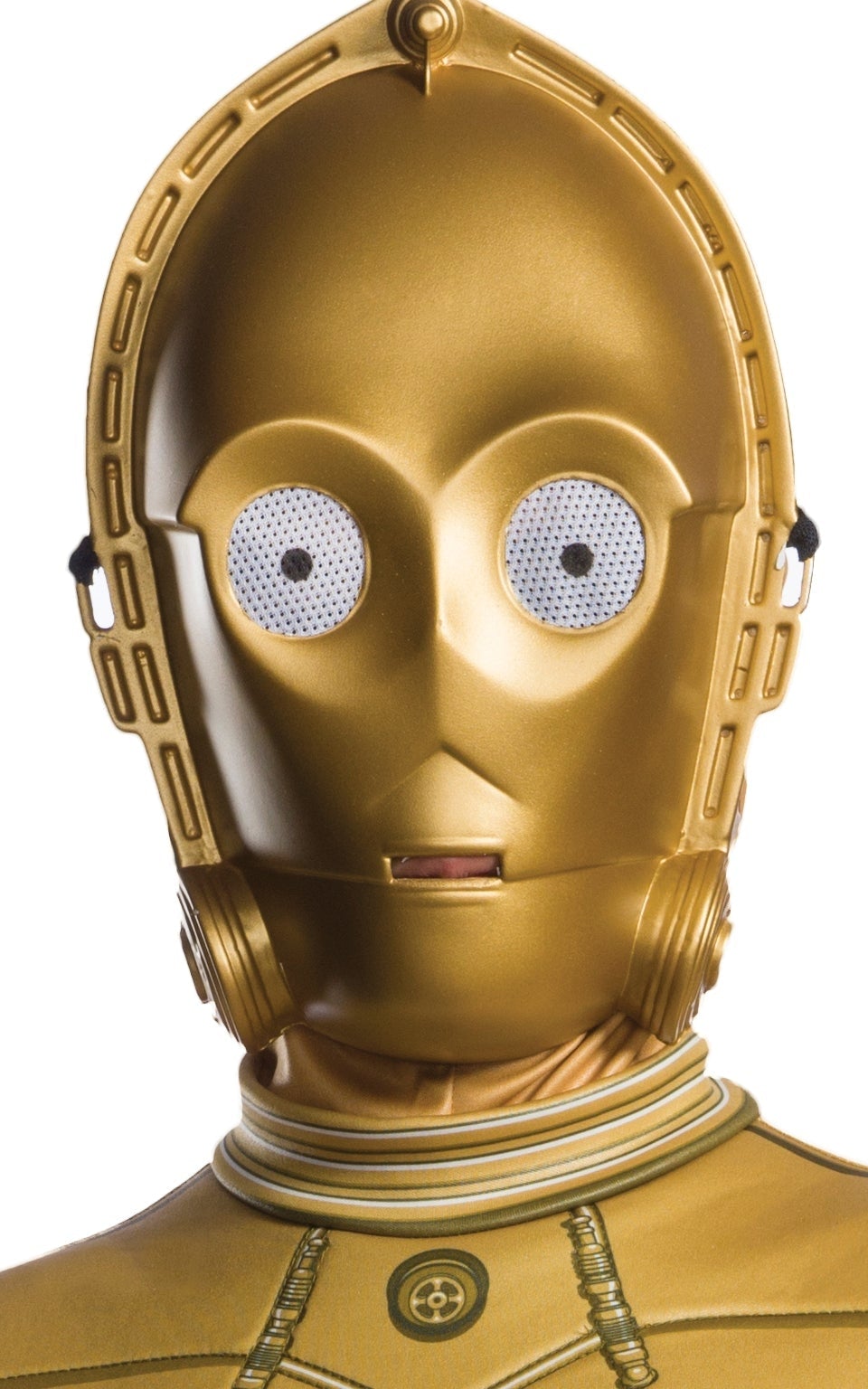 Droid Costumes C3PO Costume Kids Star Wars Gold Protocol Droid – Mad Distribution ...