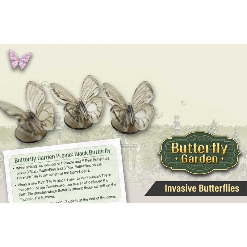Butterfly Garden: Black Butterflies Mini Expansion