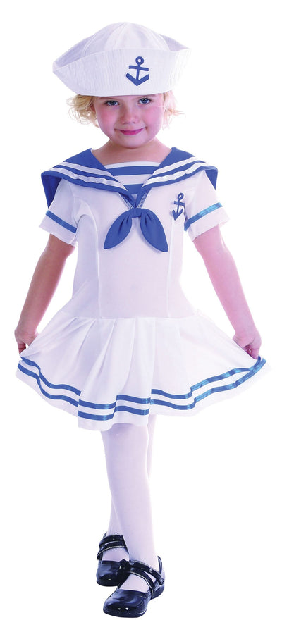Girls Sailor Girl Toddler Childrens Costume Female Halloween_1 CC062