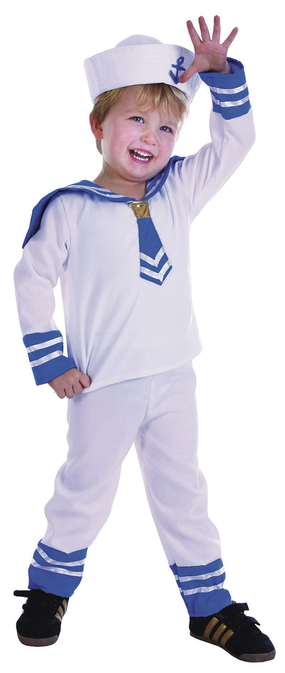 Girls Sailor Boy Toddler Childrens Costume Female Halloween_1 CC063